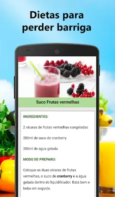 Dietas perder Barriga android App screenshot 2