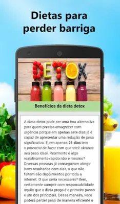 Dietas perder Barriga android App screenshot 4