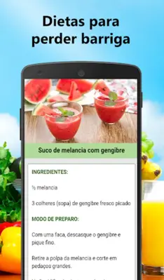 Dietas perder Barriga android App screenshot 6